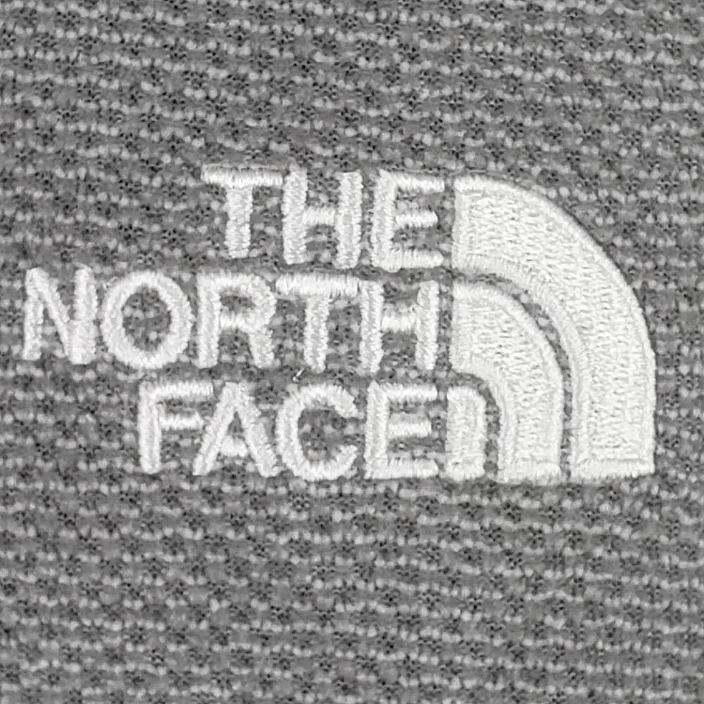 The North Face Stretch Knit Sweatshirt Men's Medium Gray 1/4 Zip Pullover